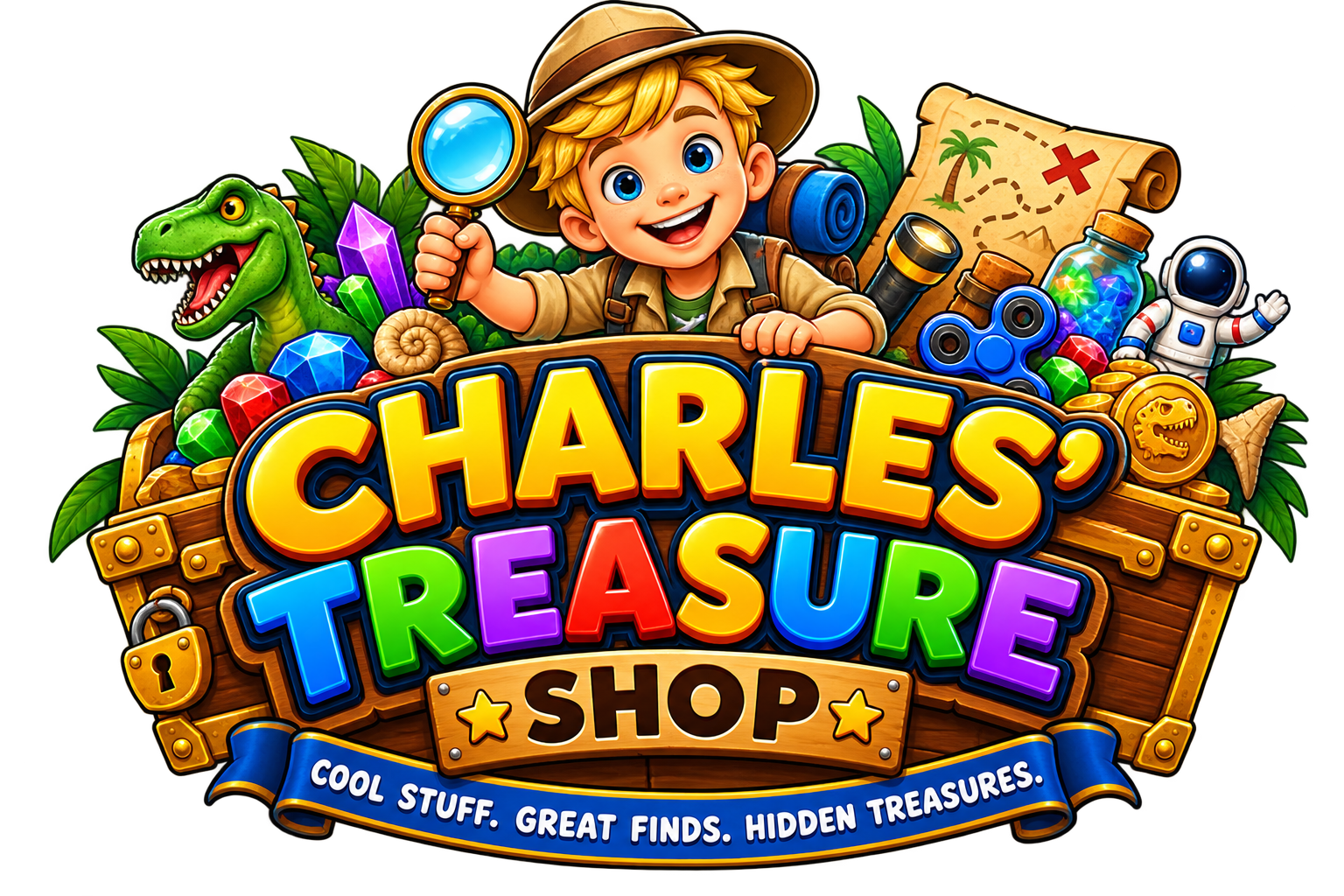 Charles' Treasure Shop — Cool Stuff. Great Finds. Hidden Treasures.
